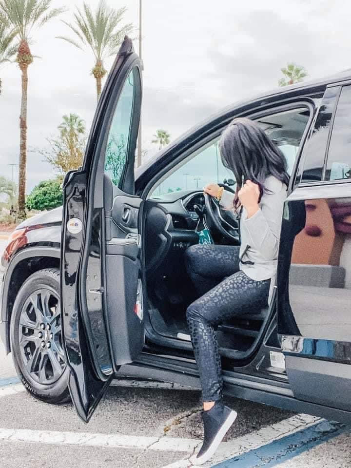 Leopard compression leggings