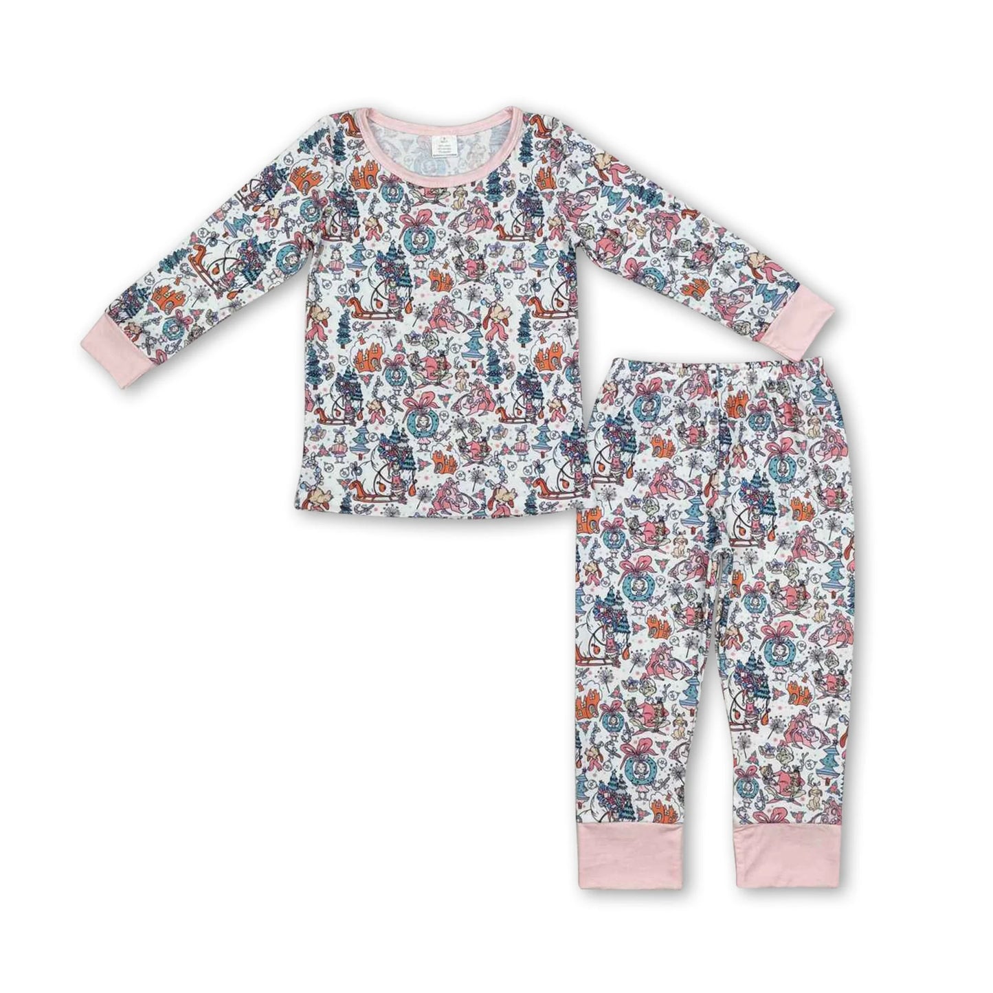 Vintage grinch luxe pajama