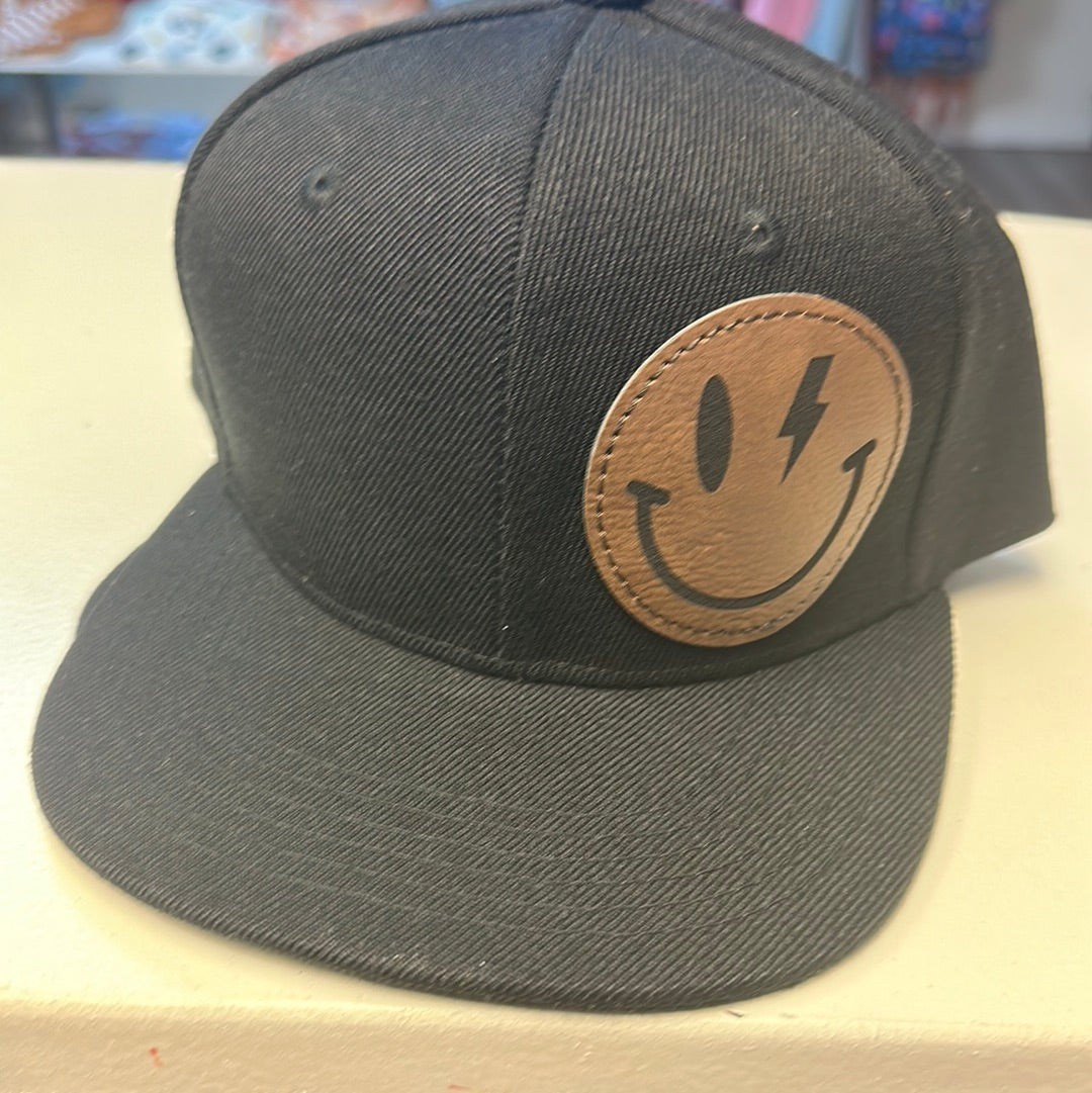 Lightning smiley youth SnapBack