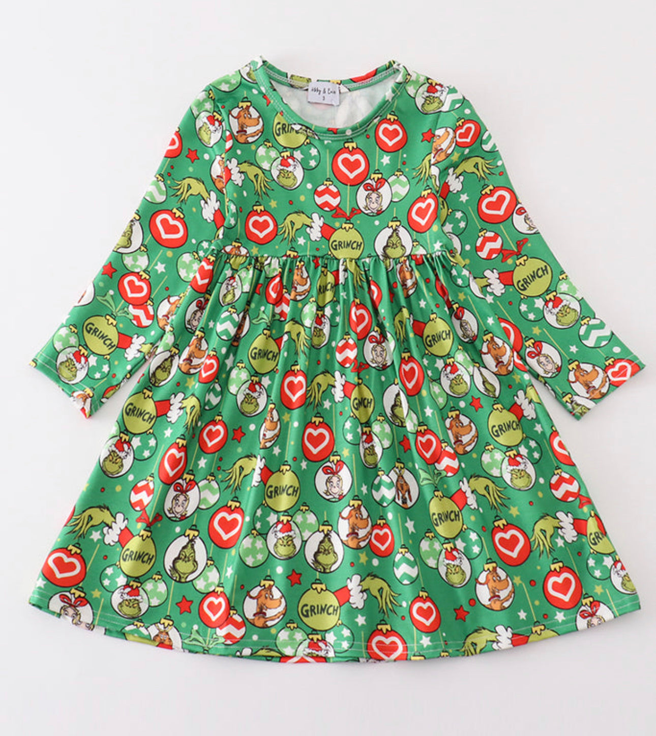 Green g r i n c h dress
