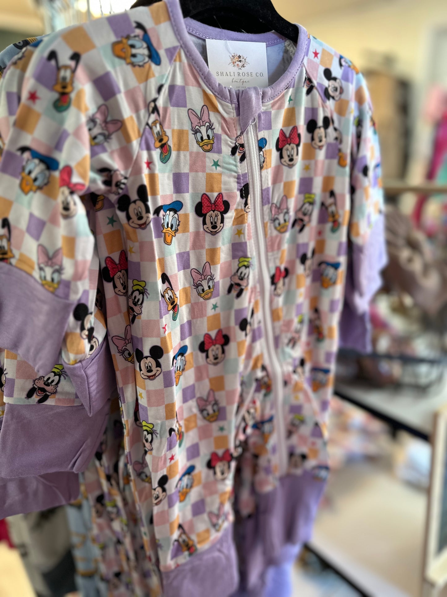 M I N N I E & friends bamboo zippy