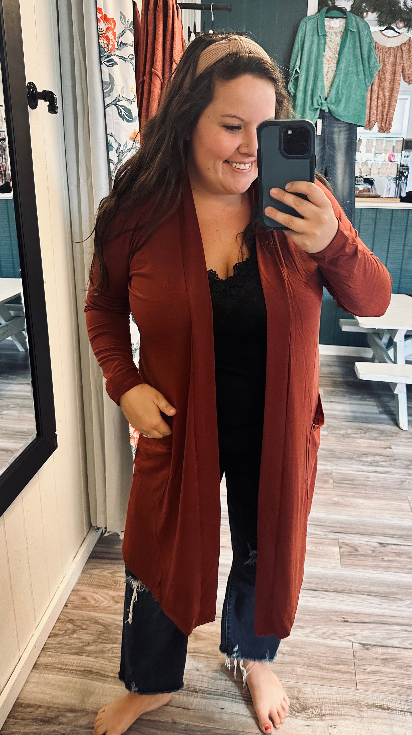 Buttery soft pocket cardigan (multiple colors)