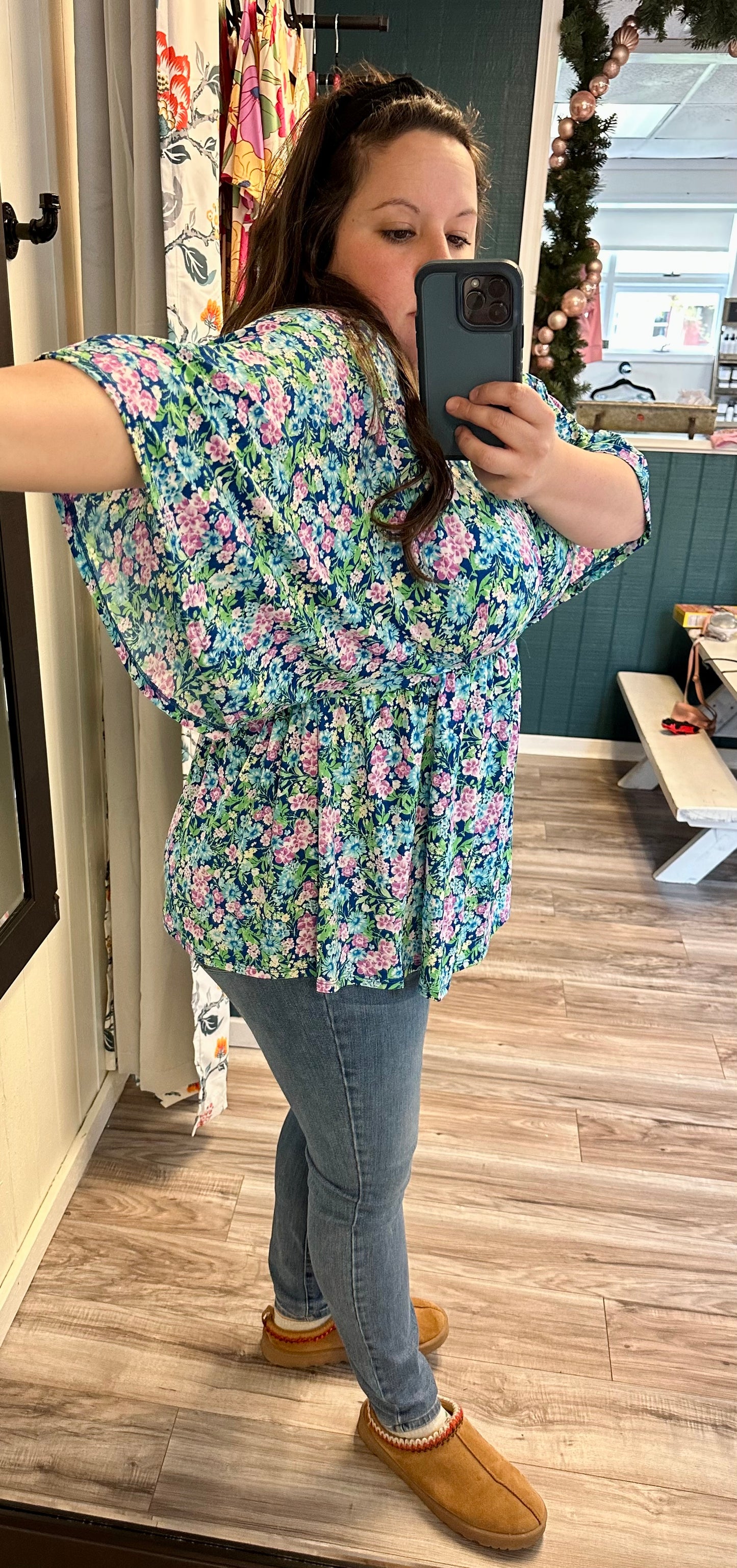 Wildflower babydoll top