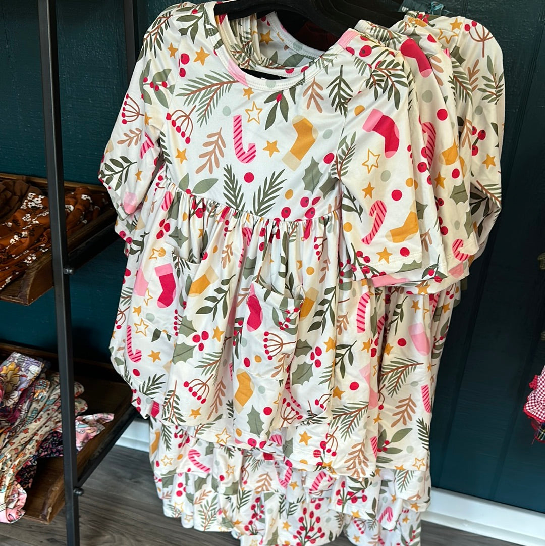 Holly Jolly Pocket Twirl Dress