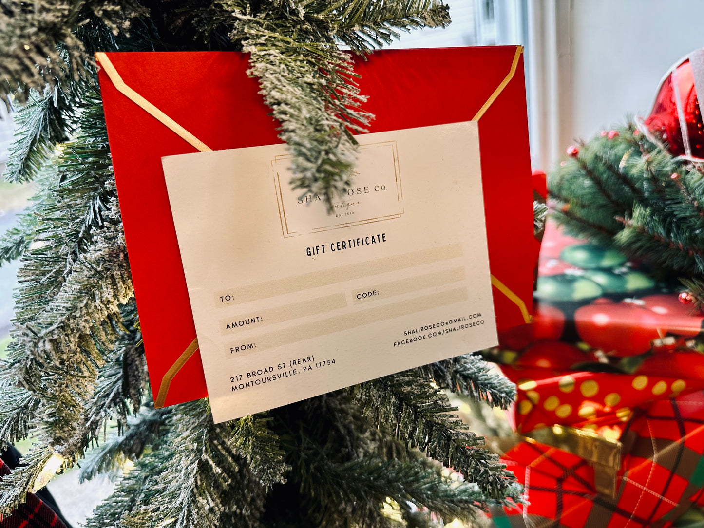 Shali Rose Co. Gift Card