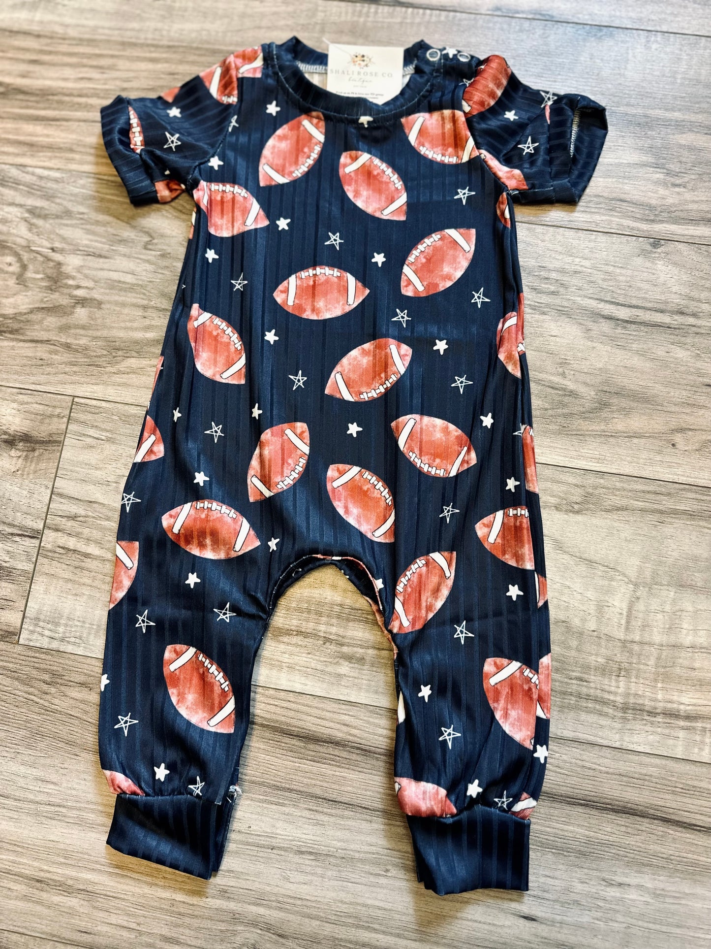 Fall is for football romper