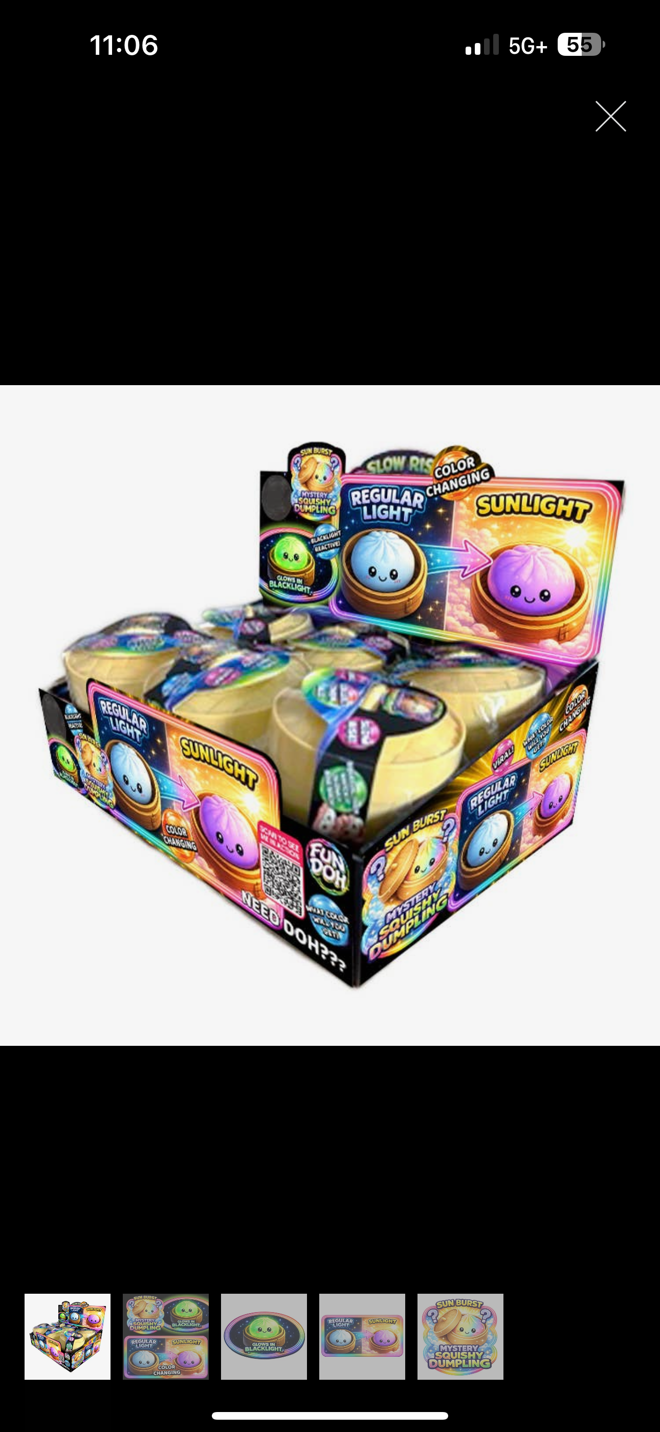 Preorder, ship to me 6/1 • Color Changing Magic Squishy Dumplings
