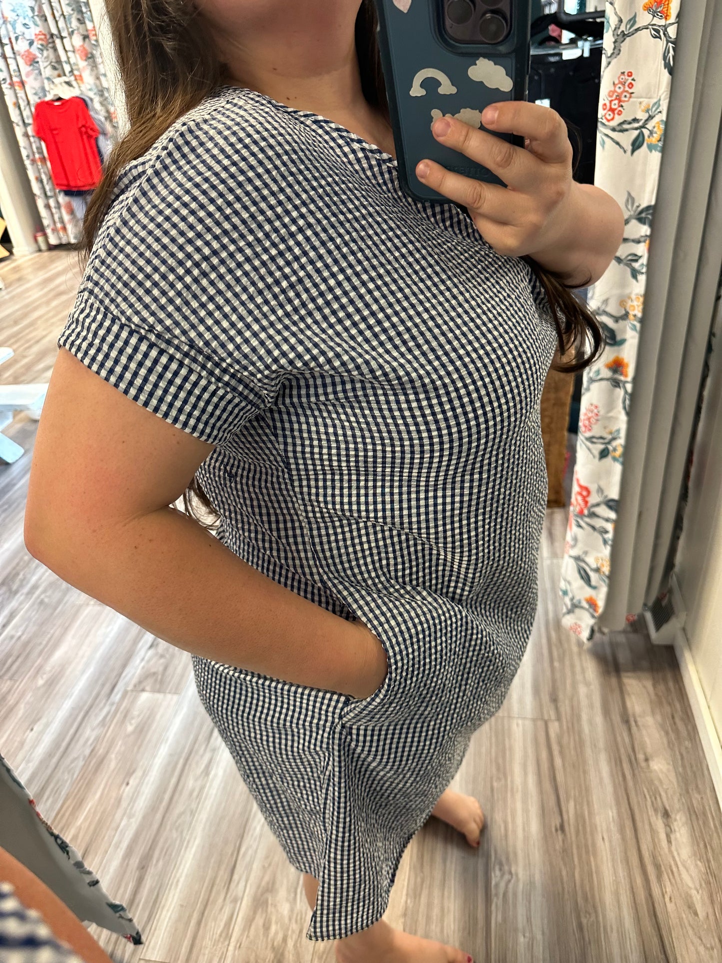 Lady liberty gingham dress