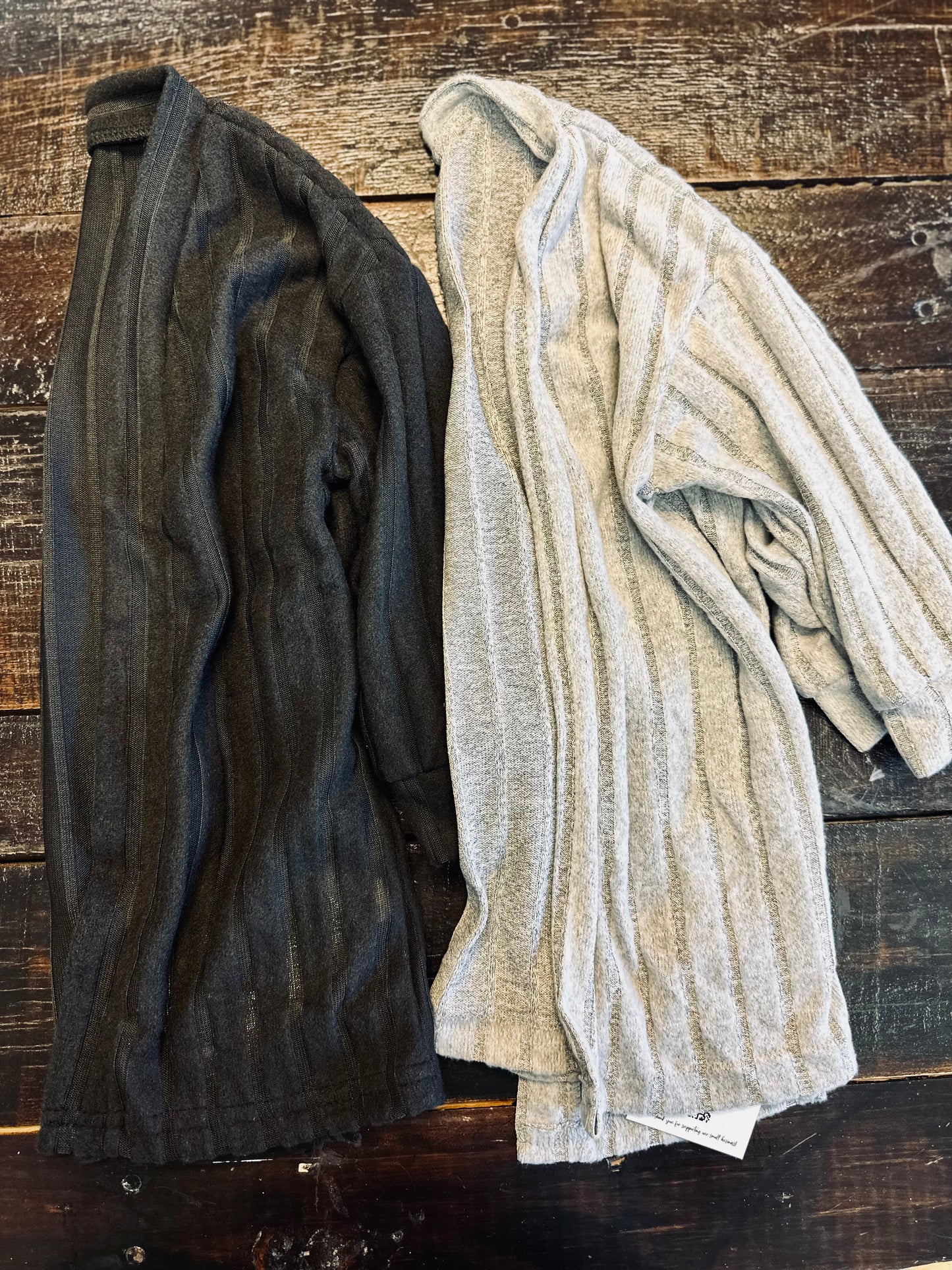 Roll with it ribbed cardigan