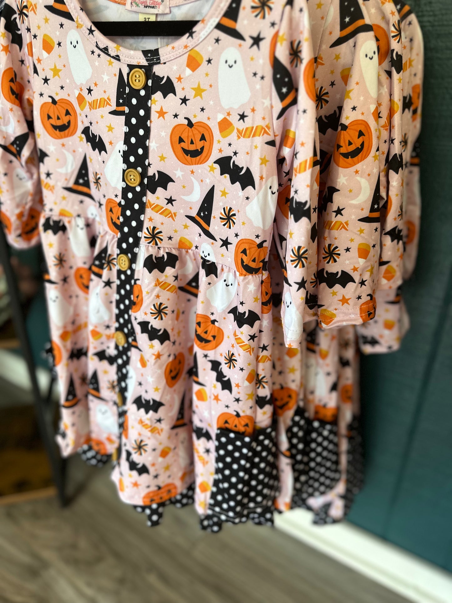 Witches brew twirl dress