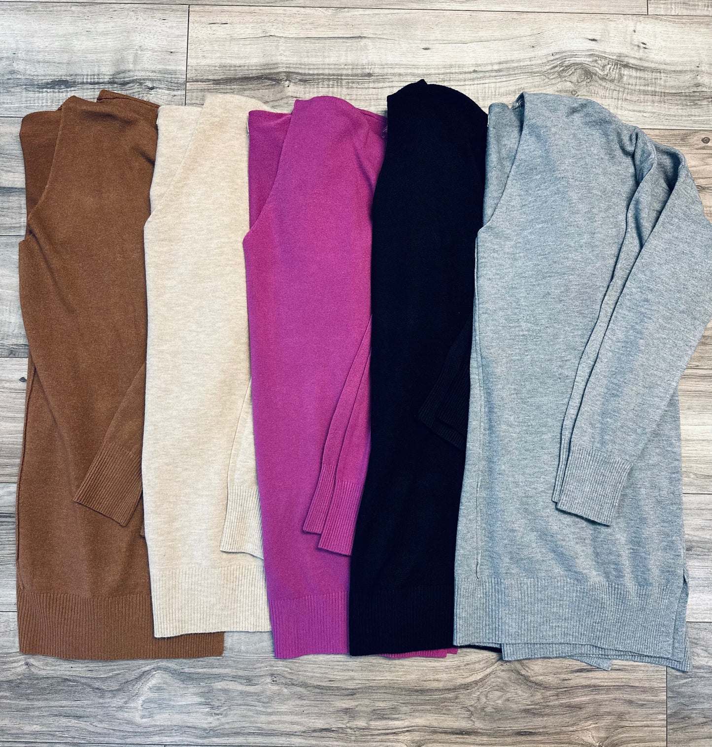 Heaven sent front seam sweater