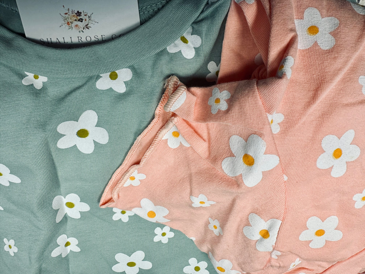 Chloe floral shorts set