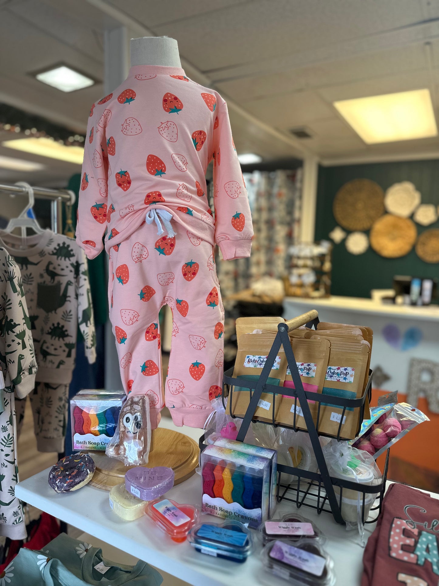 Berry soft sweat set