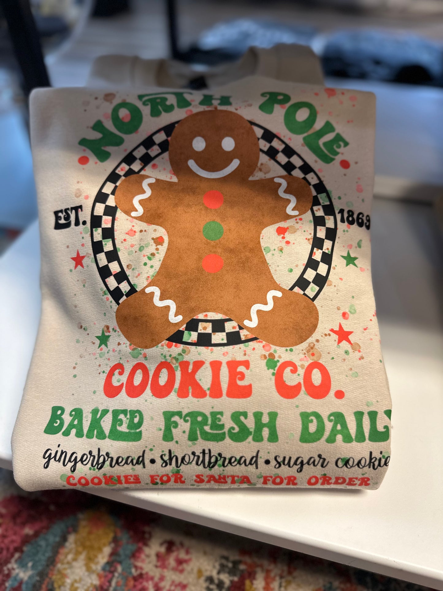 North Pole cookie co crew