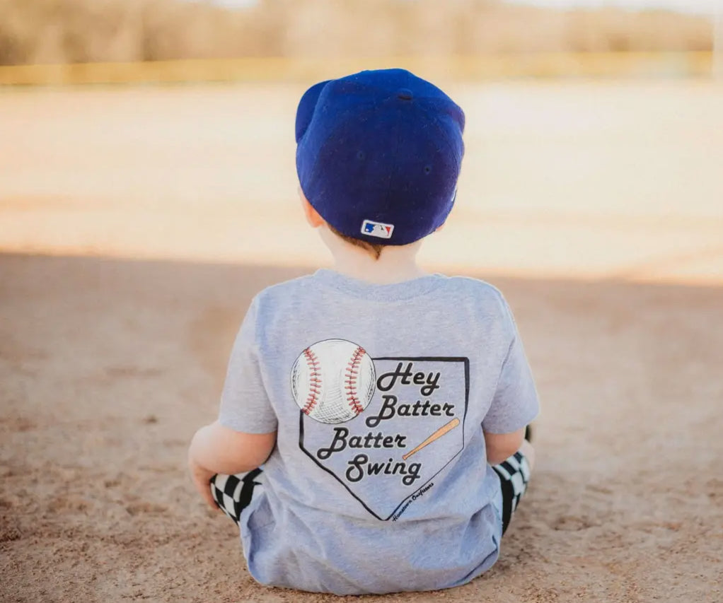 Hey Batter Batter Swing tee