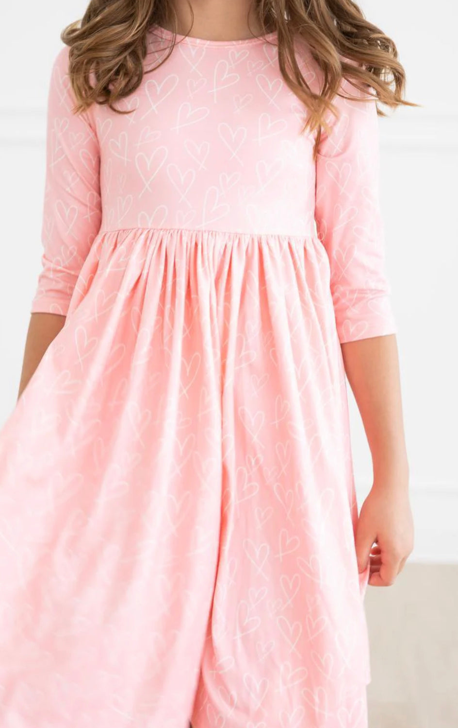 Feeling pink twirl dress
