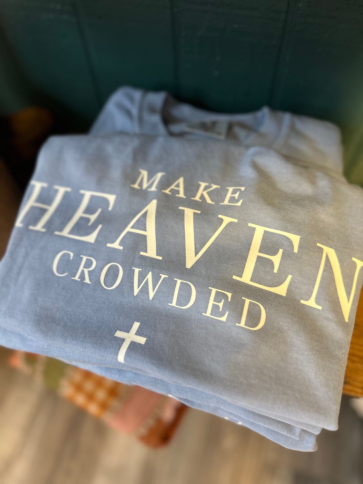 Make heaven crowded CC tee