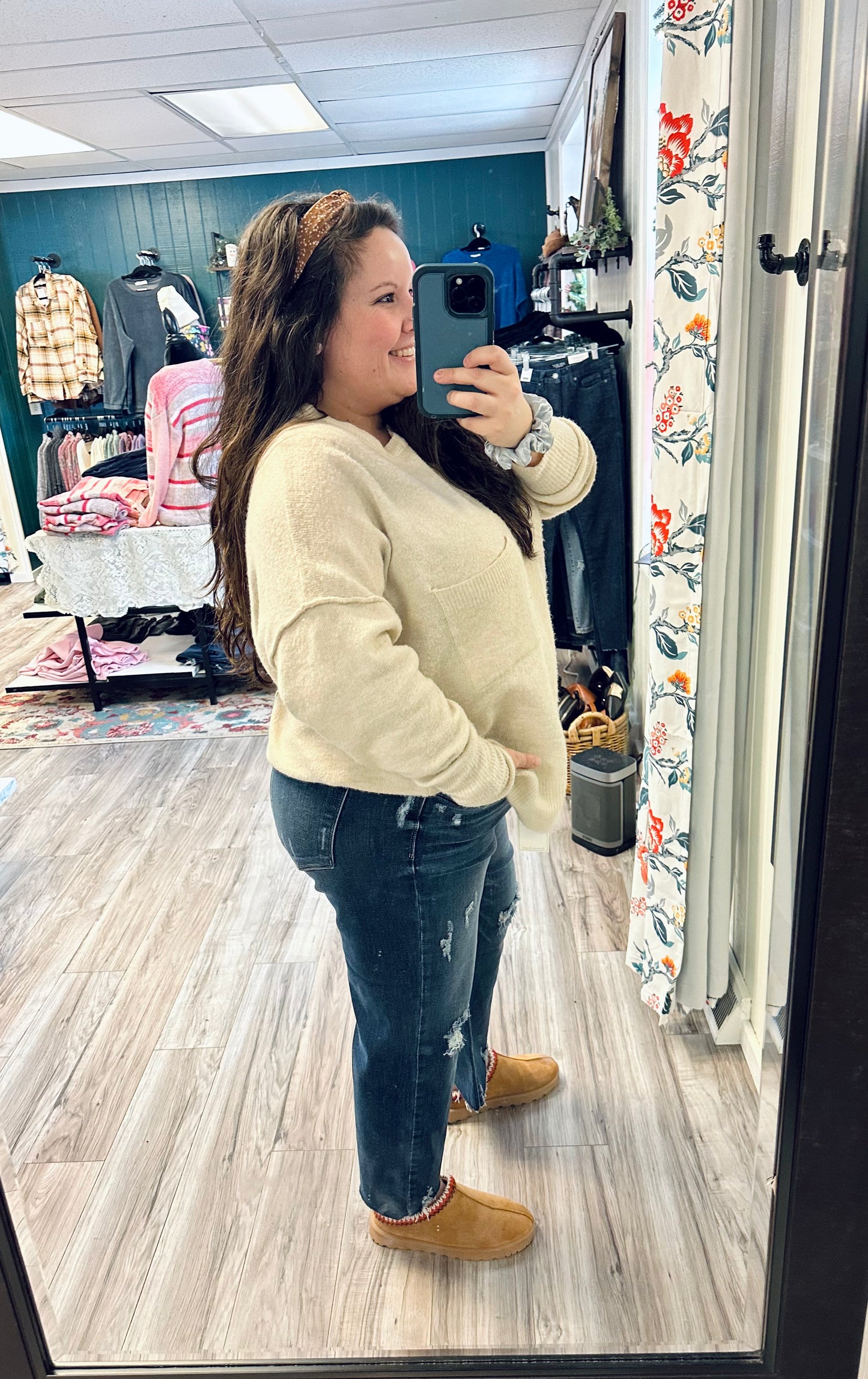 Soon to be favorite cropped wide leg Judy Blue Jeans