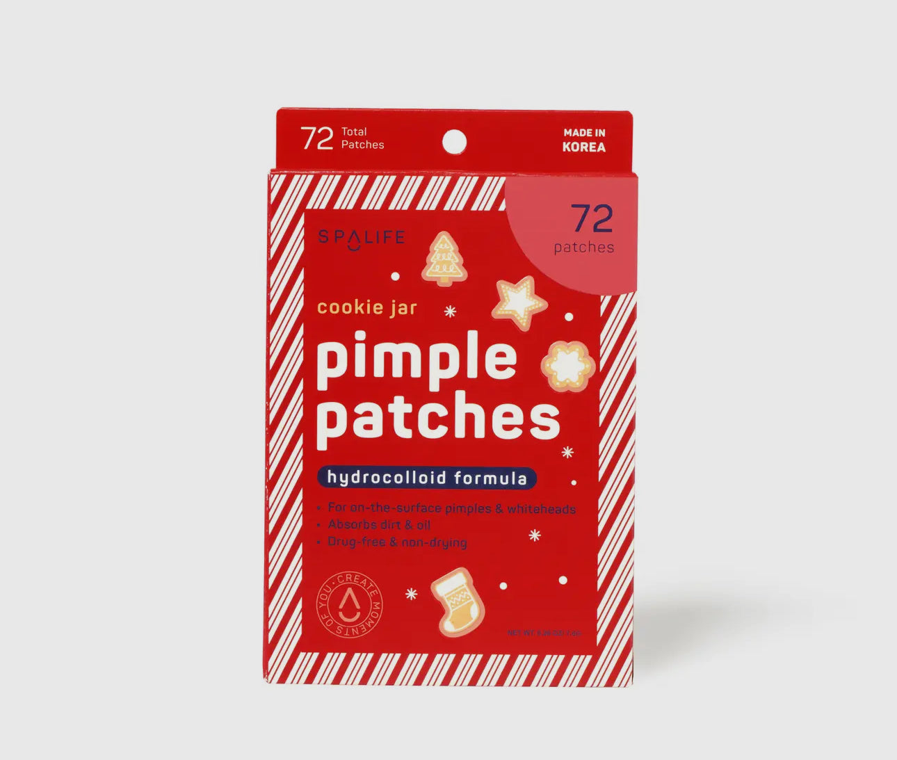 Holiday pimple patch