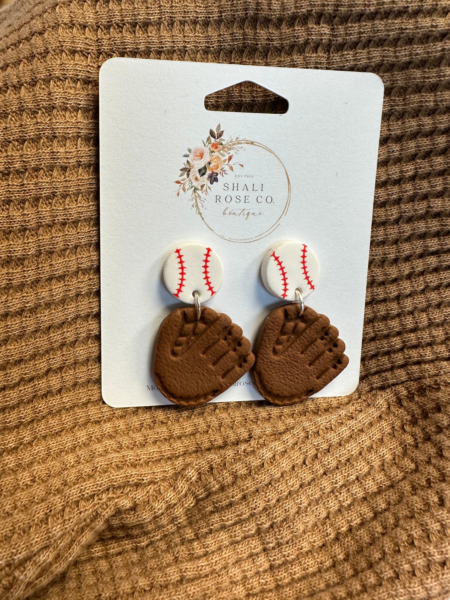 Baseball mitt dangles