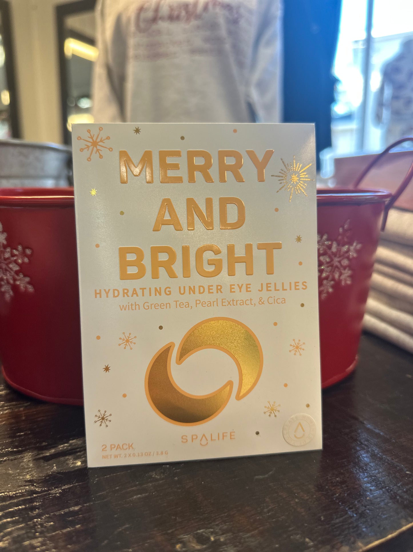 Merry & bright eye mask