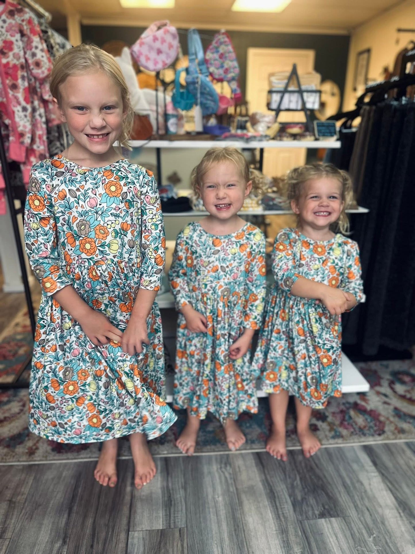 Vintage vibes twirl dress