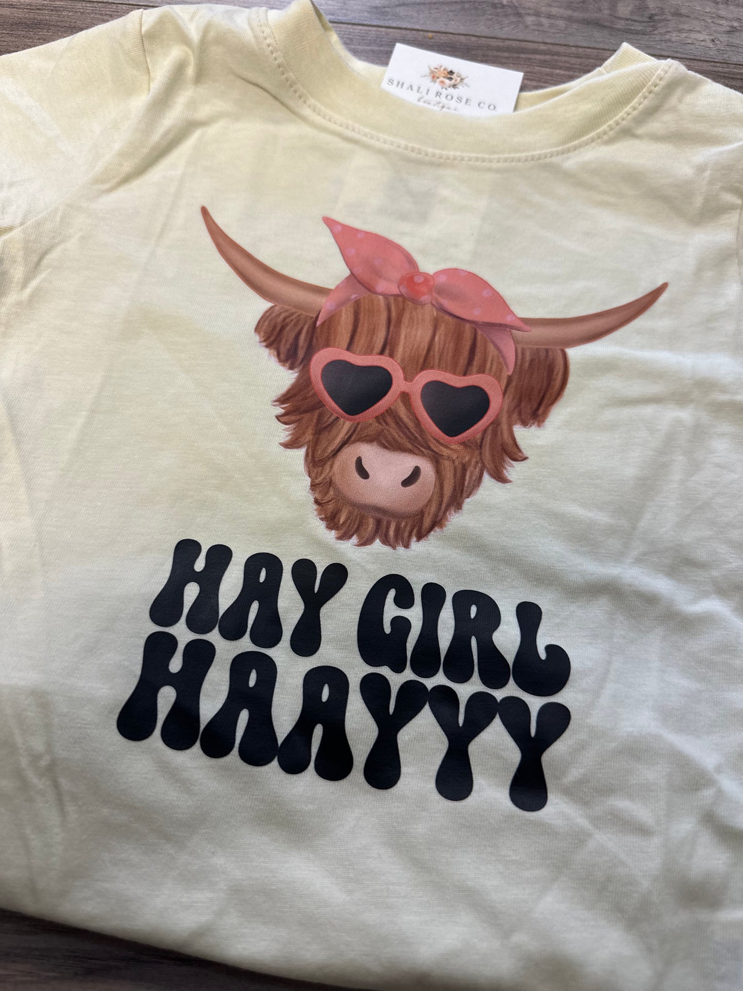 Hay girl tees