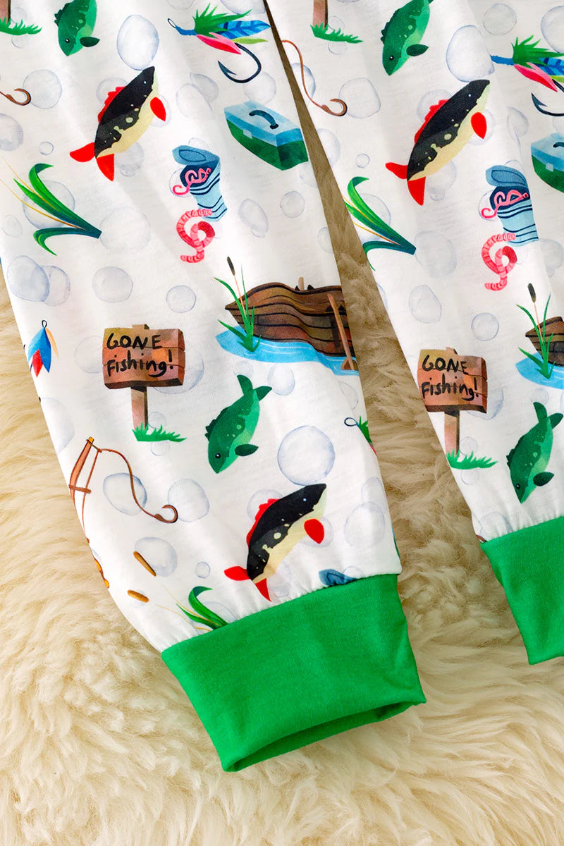 Gone fishing pajama set