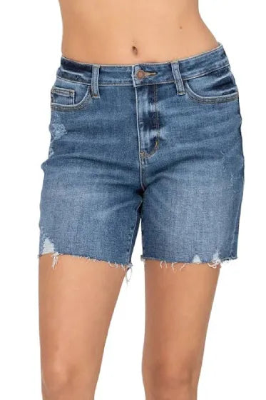 Judy Blue Haley Raw Hem