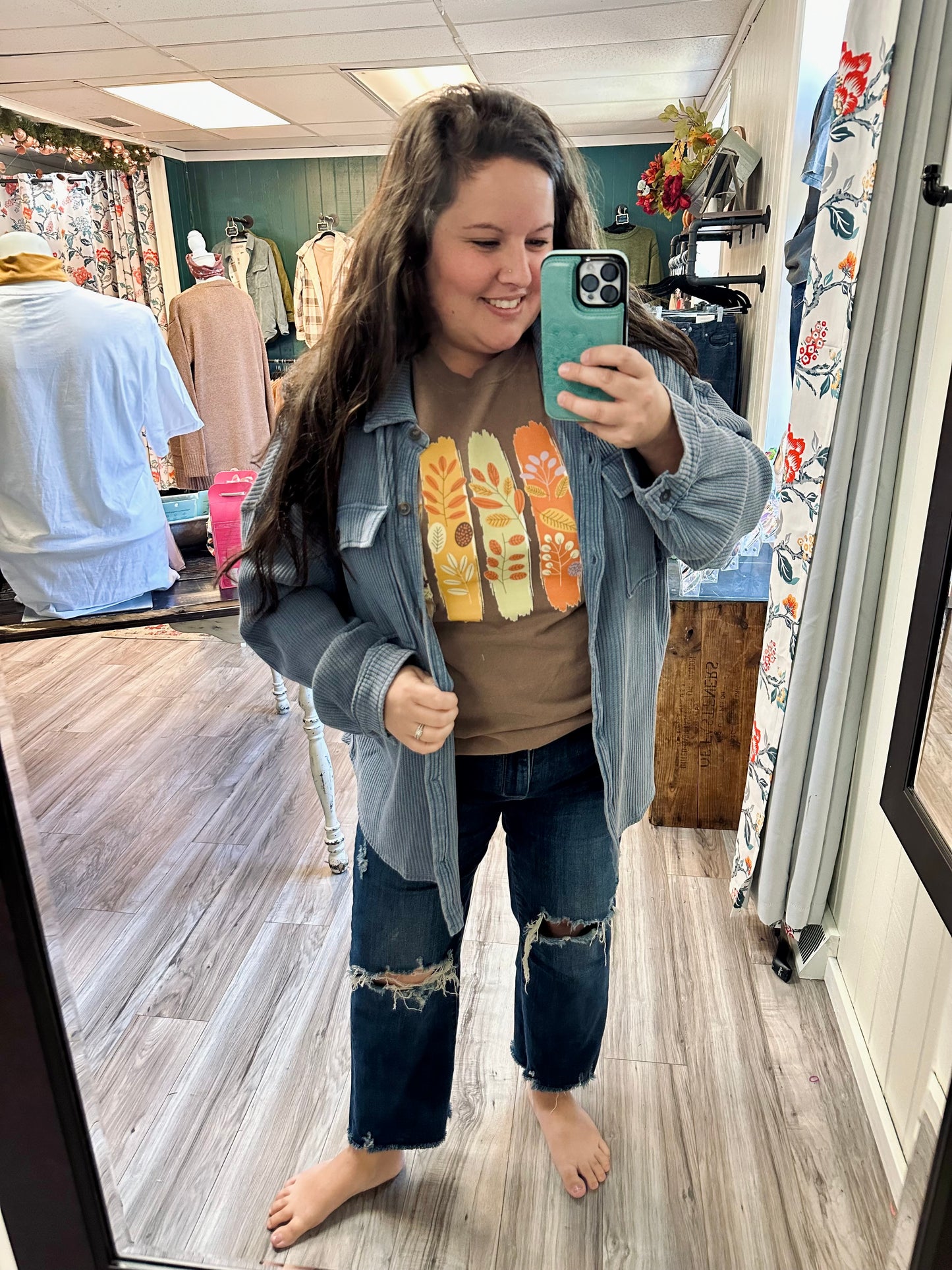 Forever favorite waffle shacket