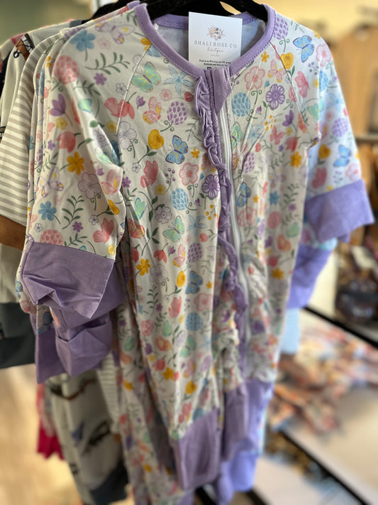 Butterfly garden bamboo zippy