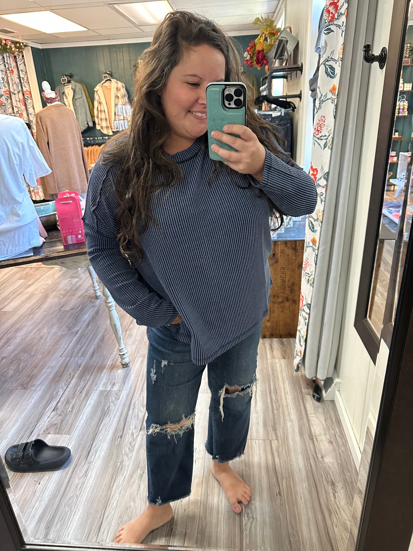 Your favorite ribbed long sleeve