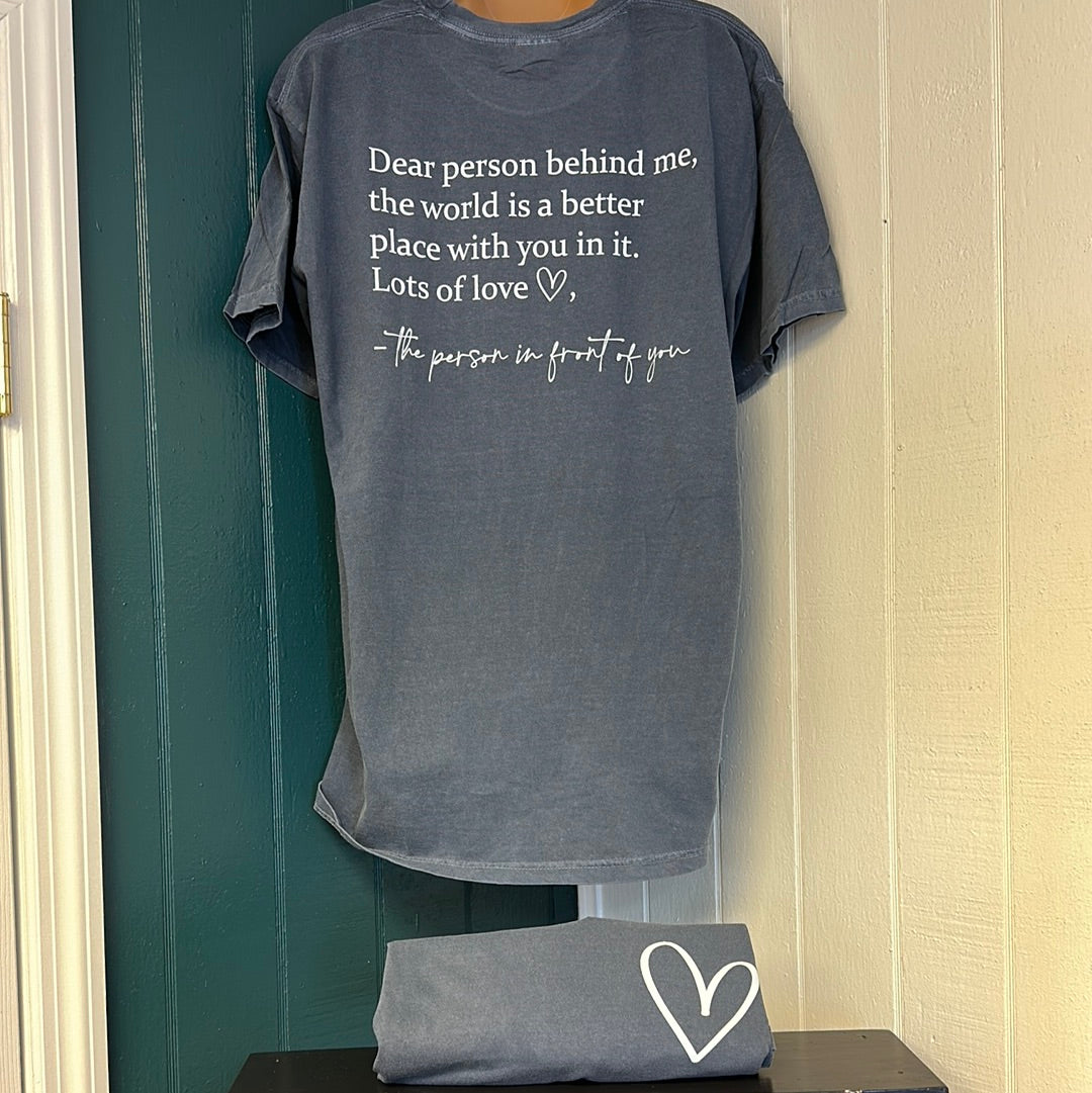 Person behind me CC tee