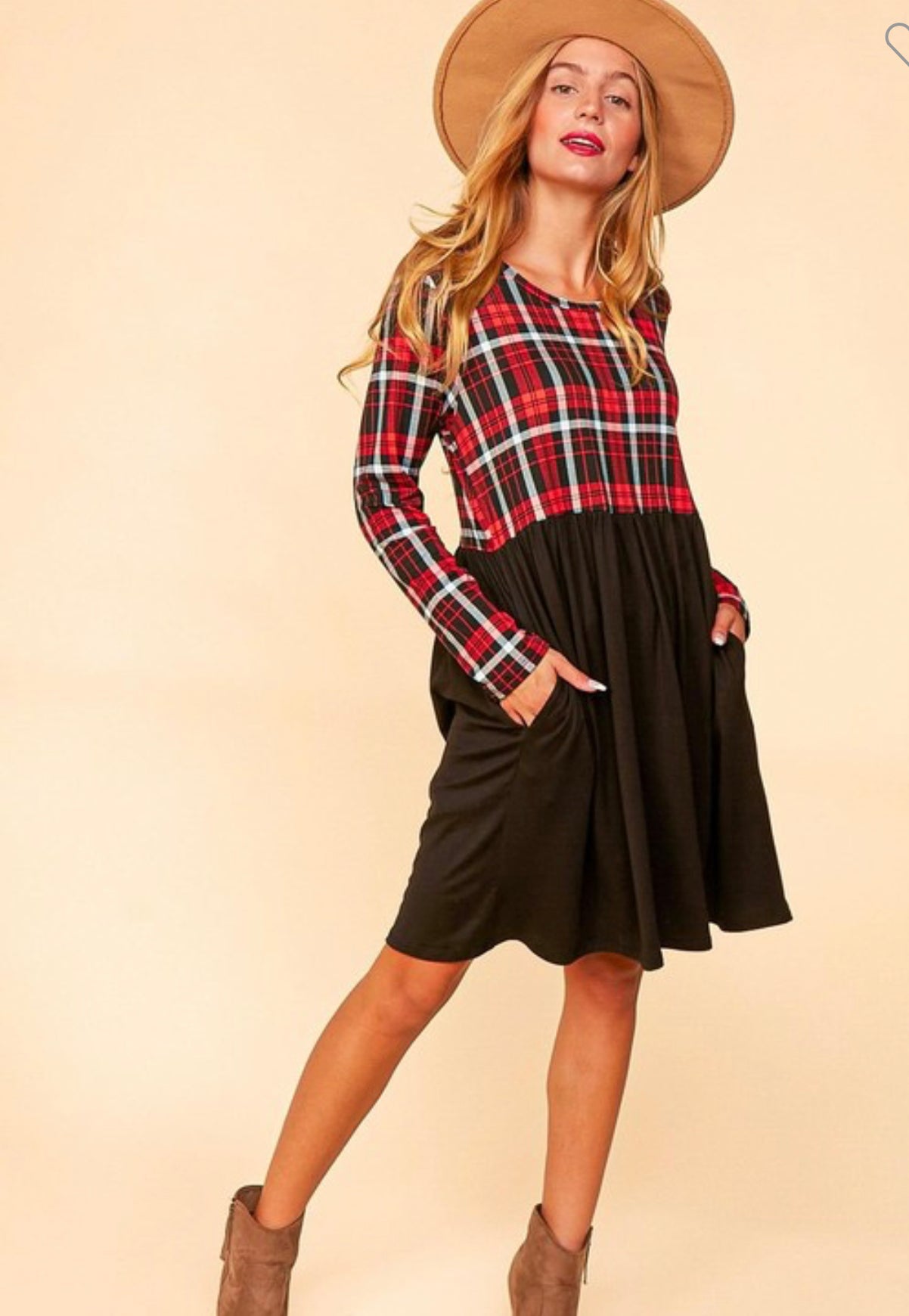 Here for the holiday dress