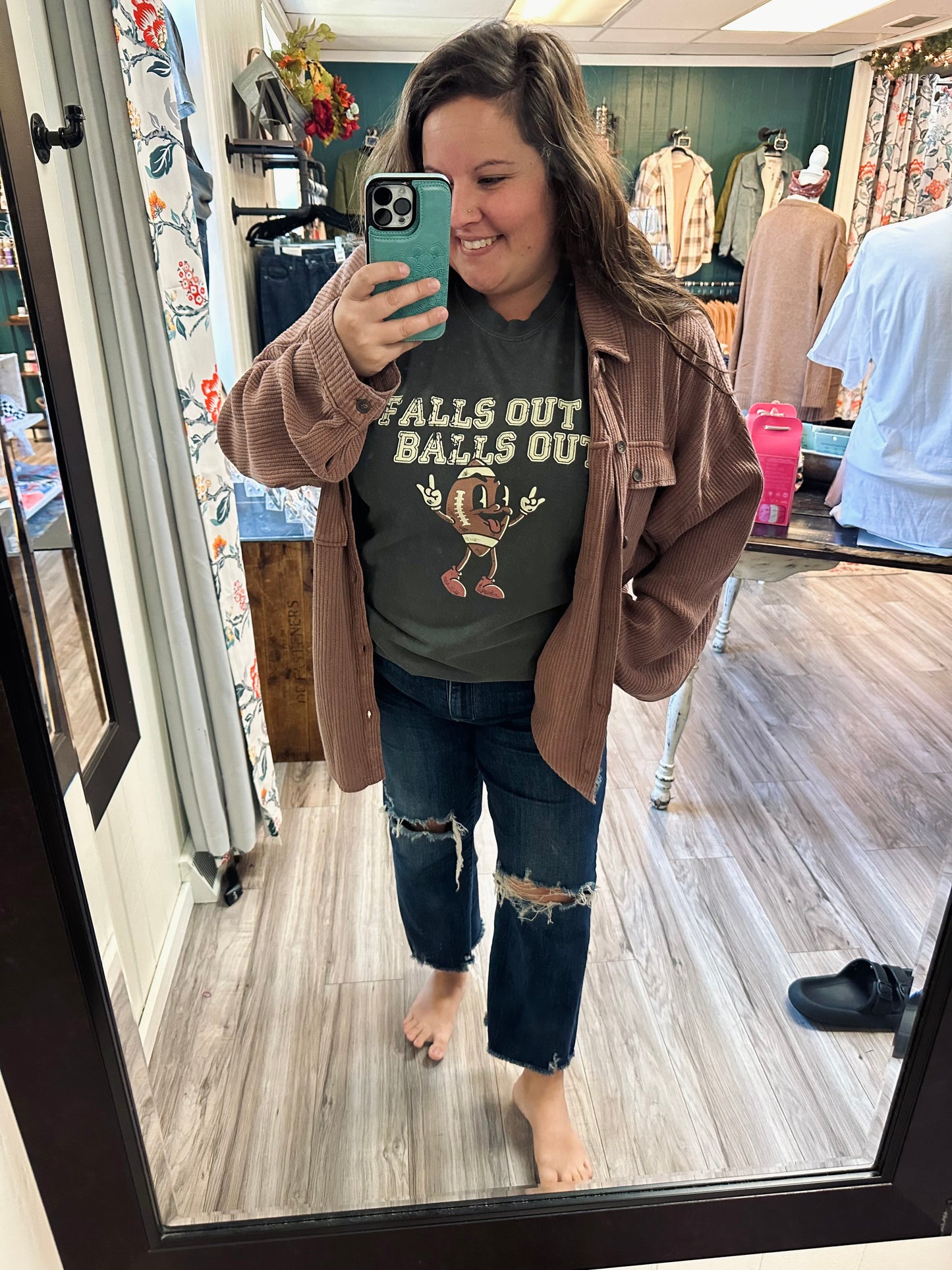 Forever favorite waffle shacket