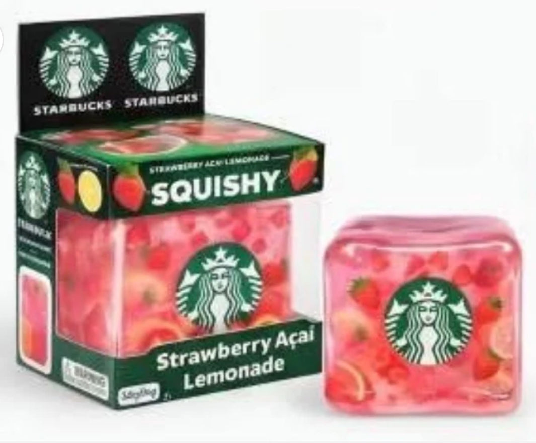 Strawberry açaí large square squish (not authentic)