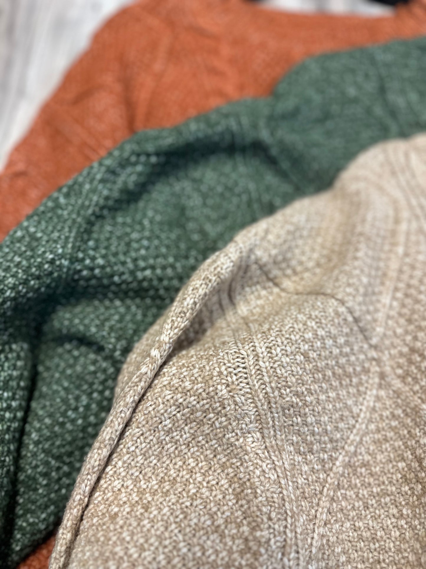 Callie’s cable knit sweater dress