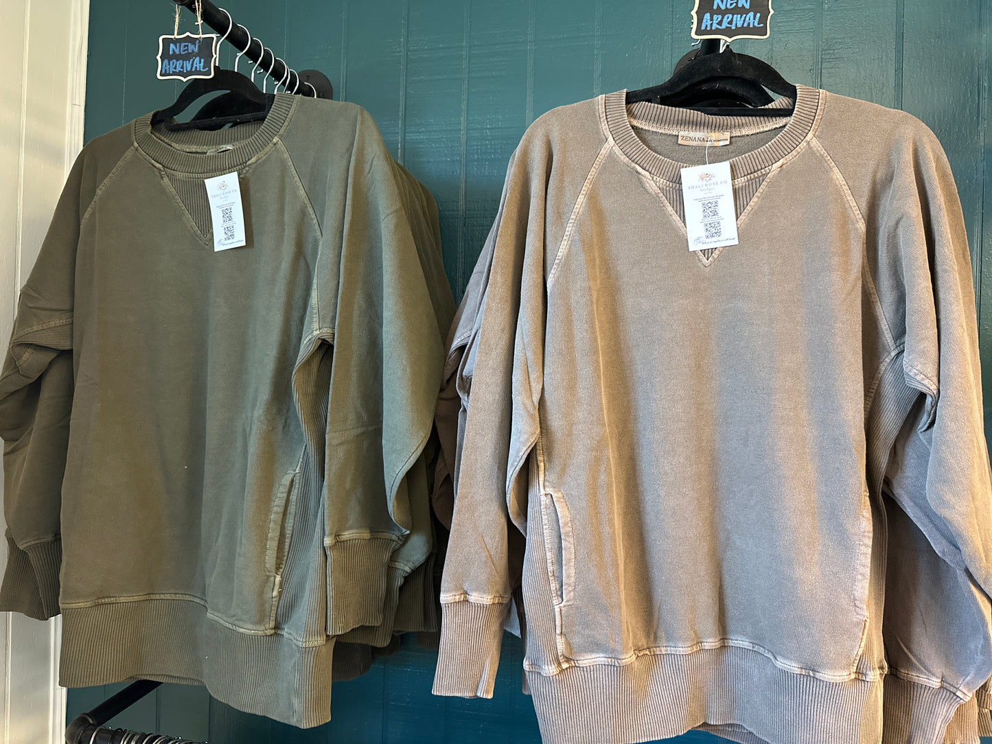 GOAT vintage pocket crewneck