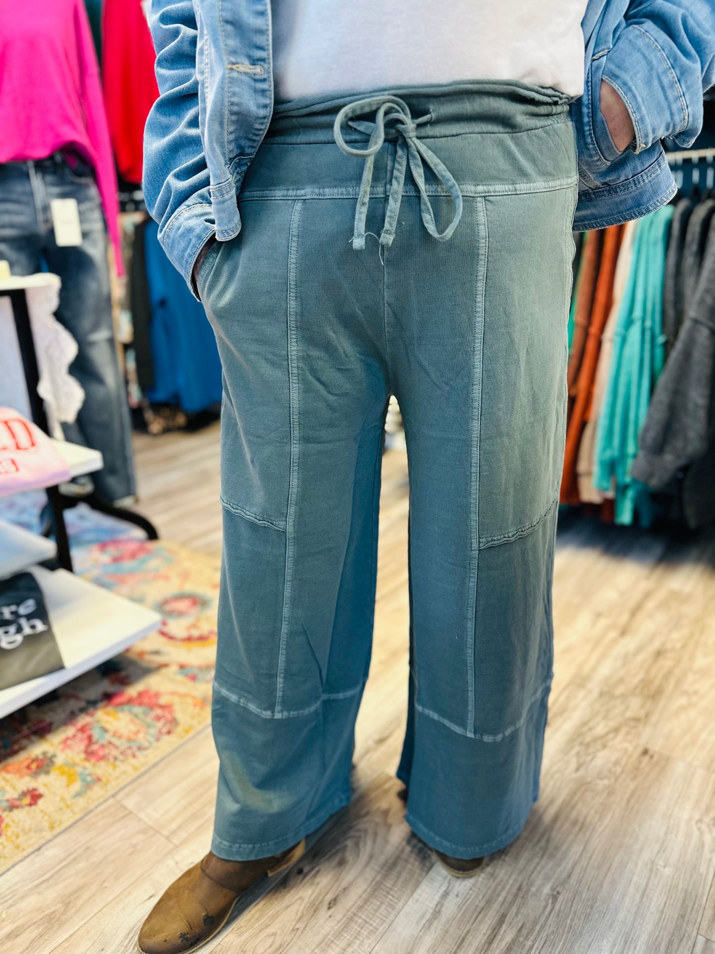 Boho wide legs