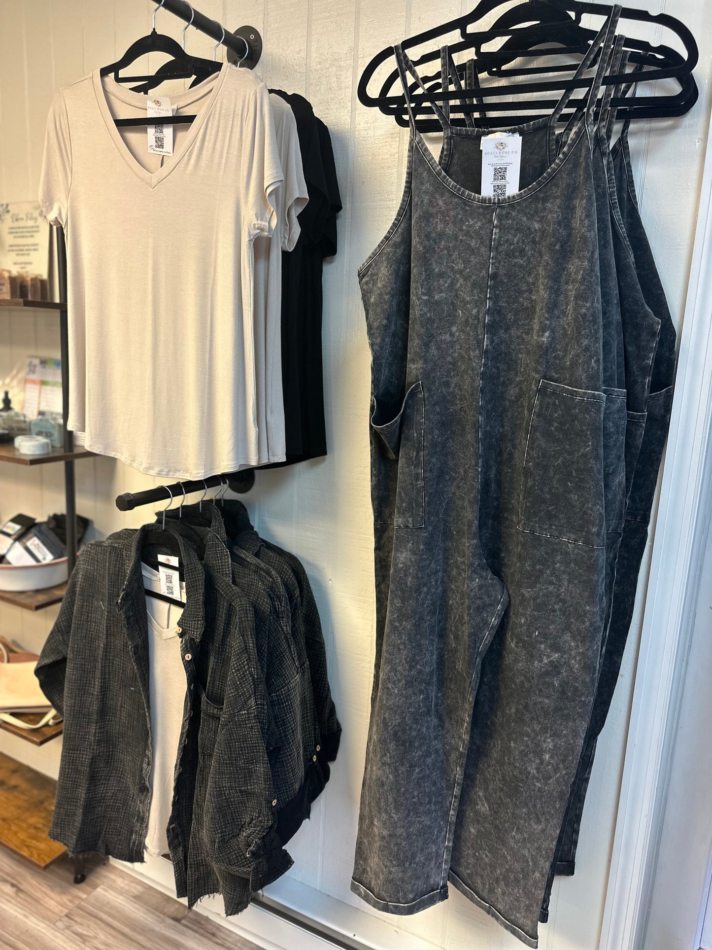 Made for me washed out romper