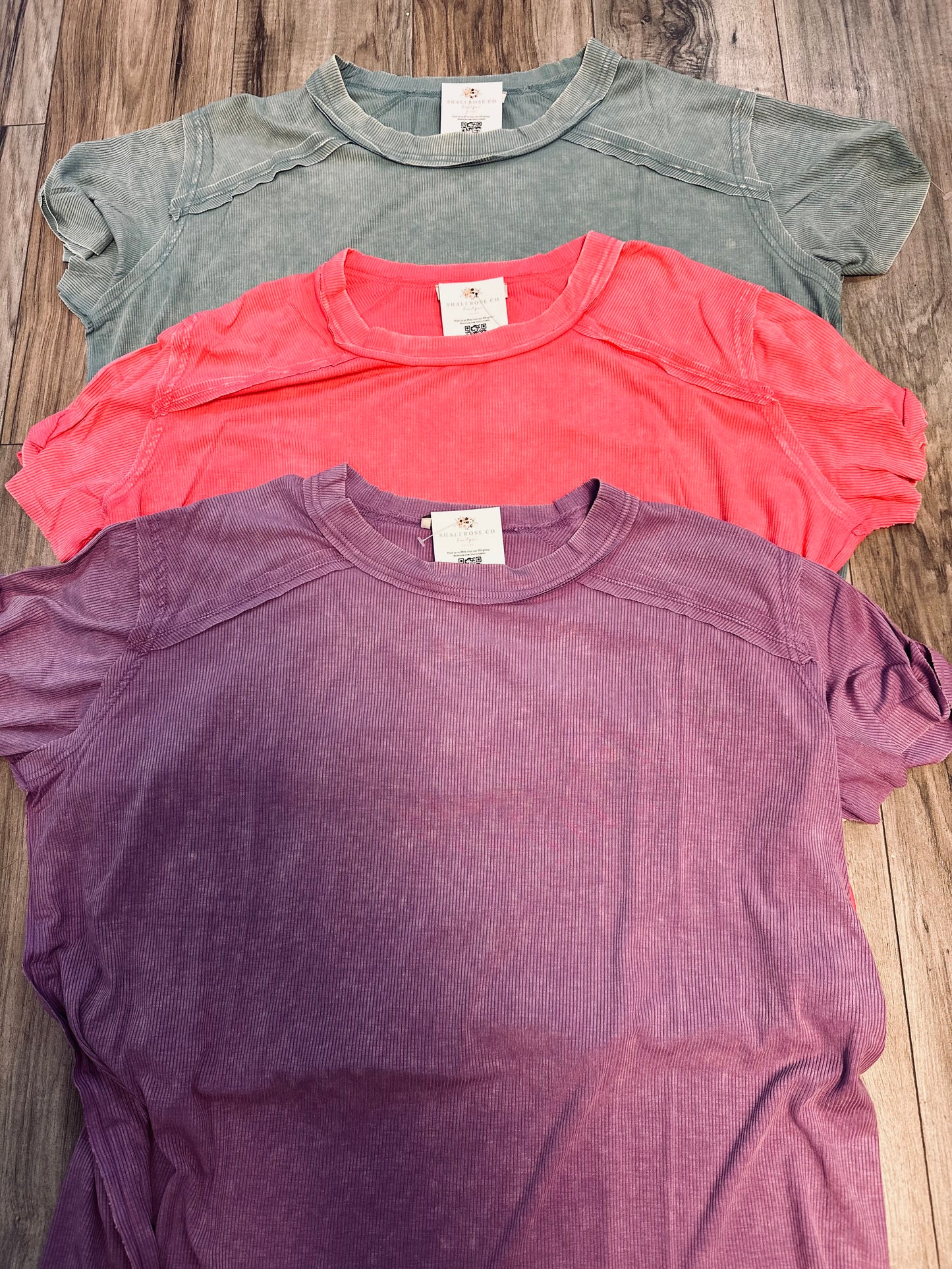 The Rose Ribbed Top