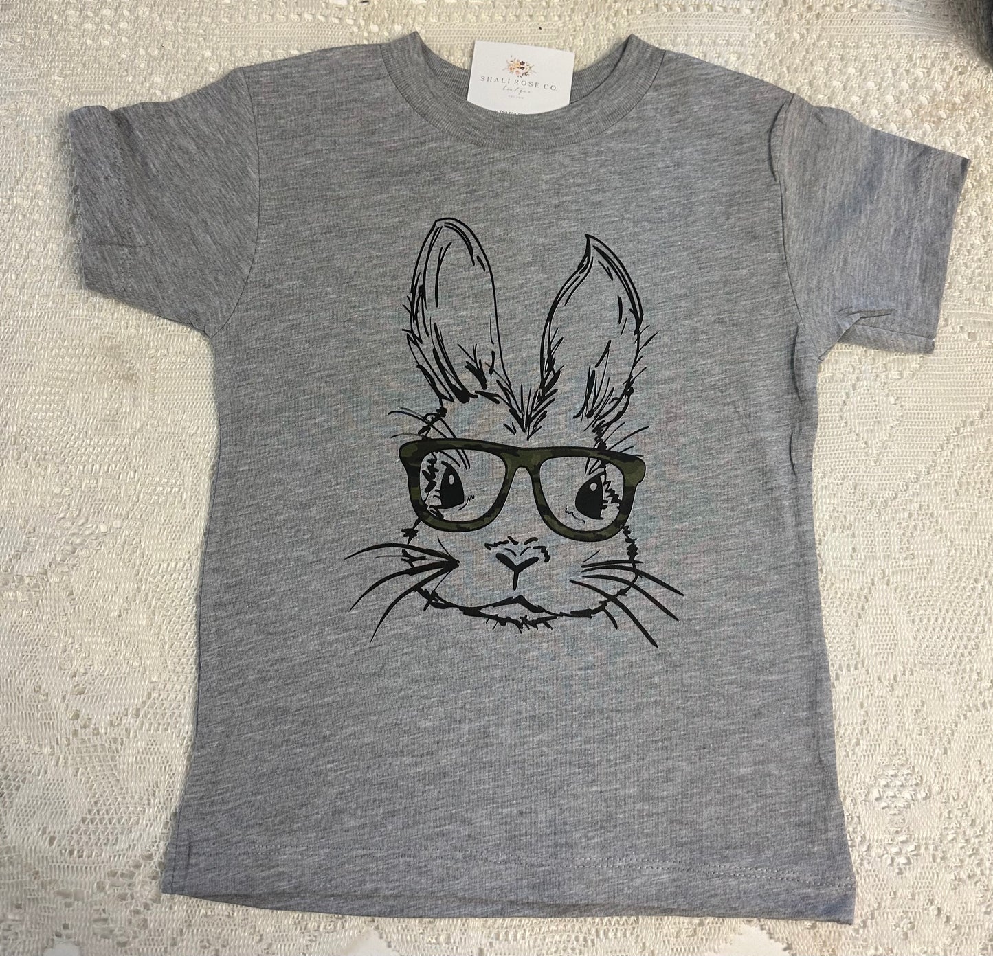 Camo bunny tee