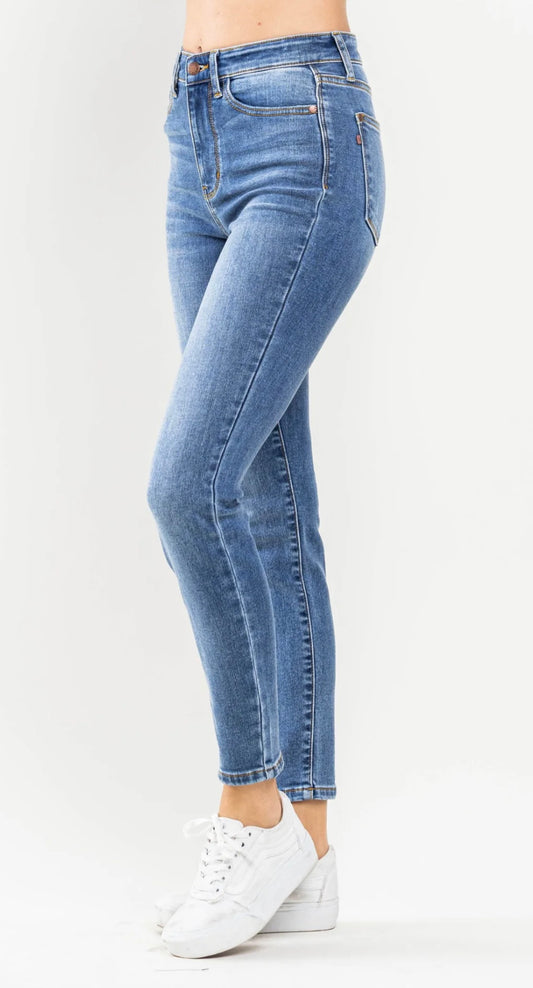 Judy Blue Lovely Day High Rise Thermal Skinny [end of season - final sale]