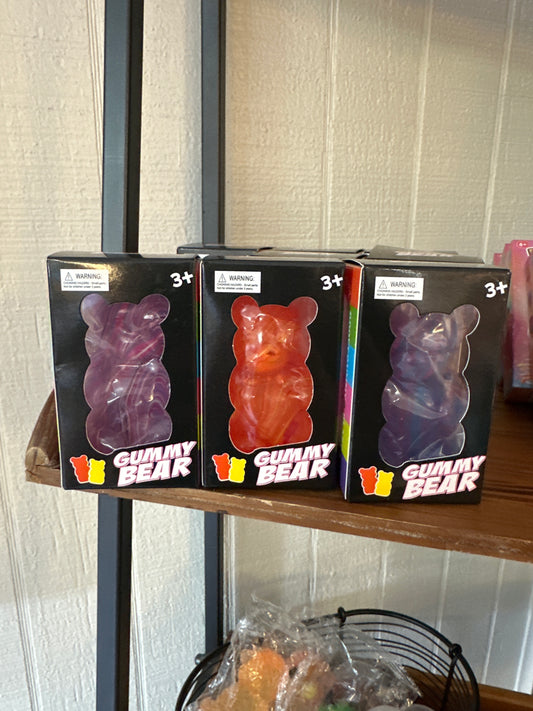 Slow rise swirl gummy bear