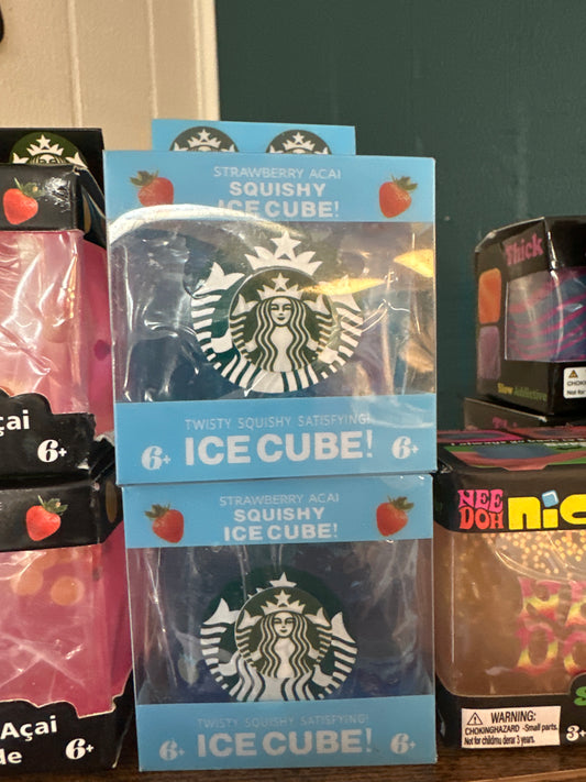 Blue refresher cube