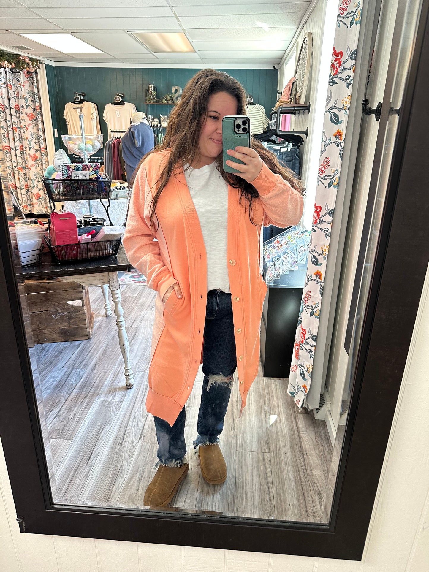 Spring Desi Sweatshirt Cardigan