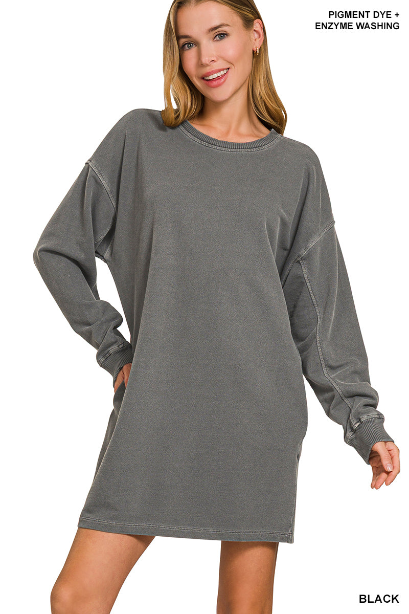 Vintage sweatshirt dress