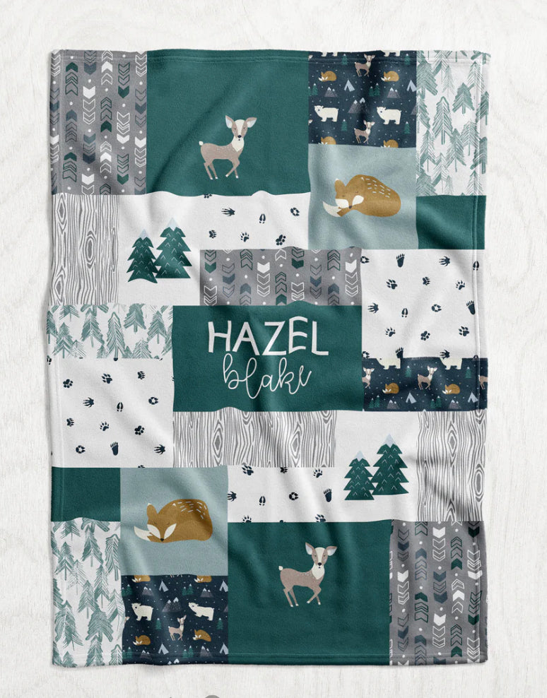 PREORDER - patchwork blanket (30x40) 9 options