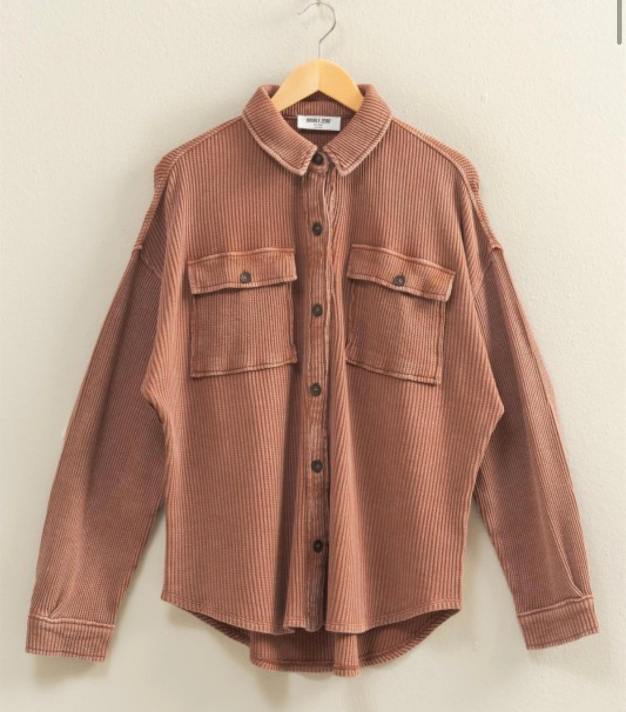 Forever favorite waffle shacket