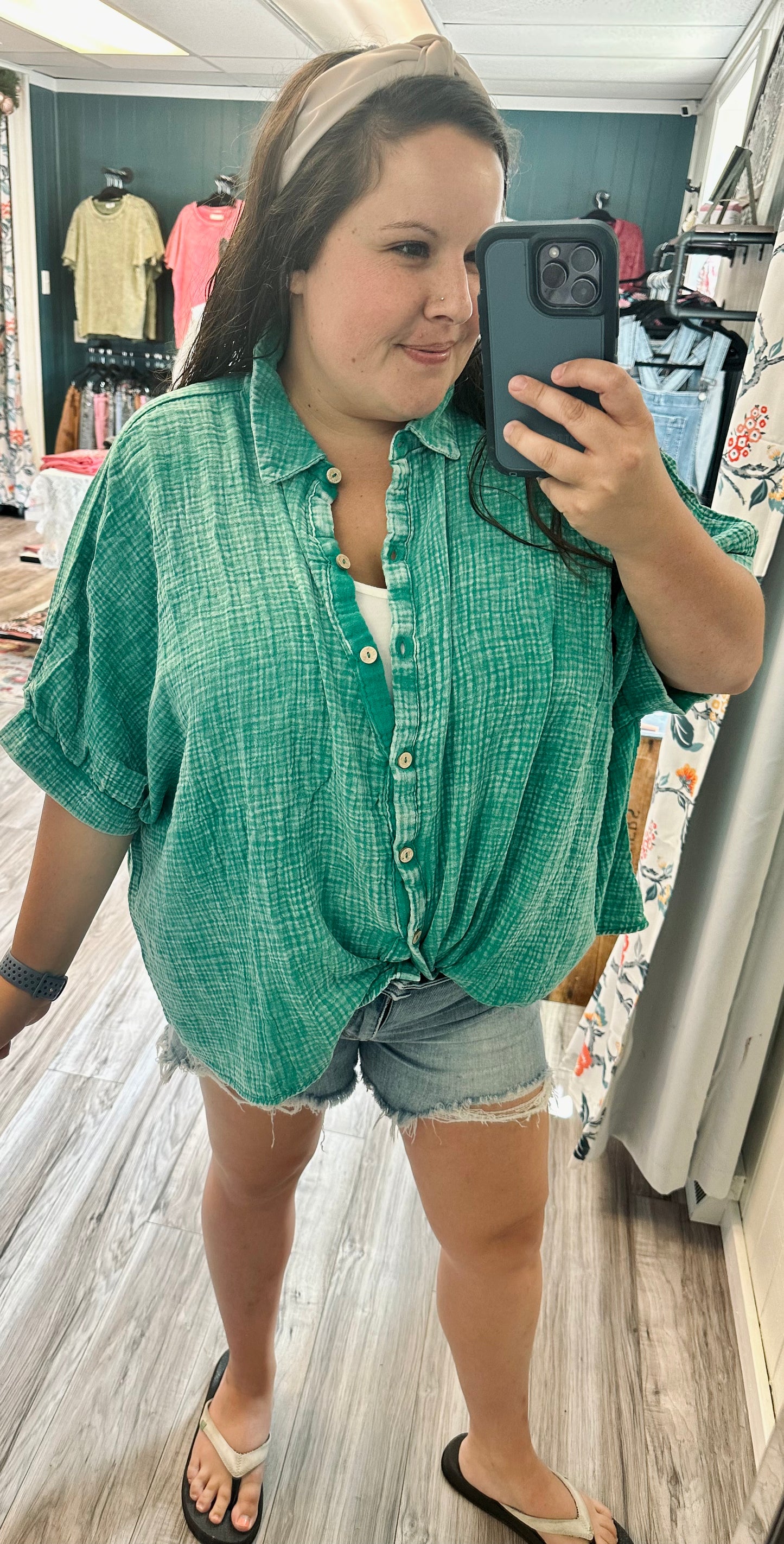 Gone with the wind gauze top